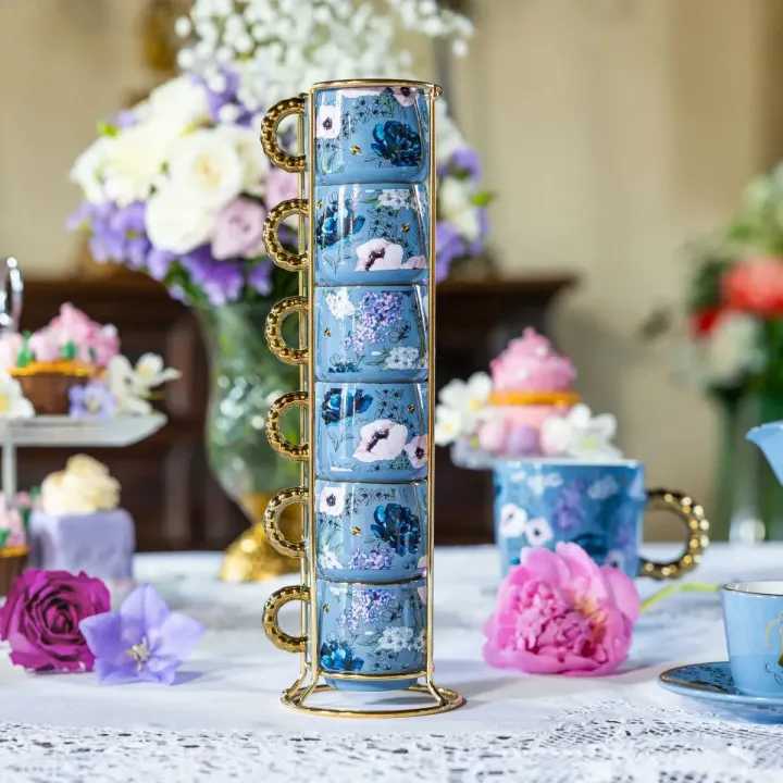 Bialetti - Tazas apilables Bridgerton