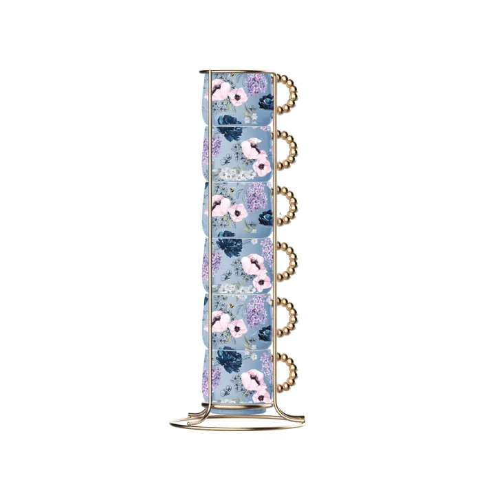 Imagen del producto Bialetti - Tazas apilables Bridgerton